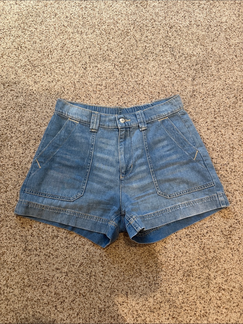 Old Navy High Rise OG Chino Denim Shorts